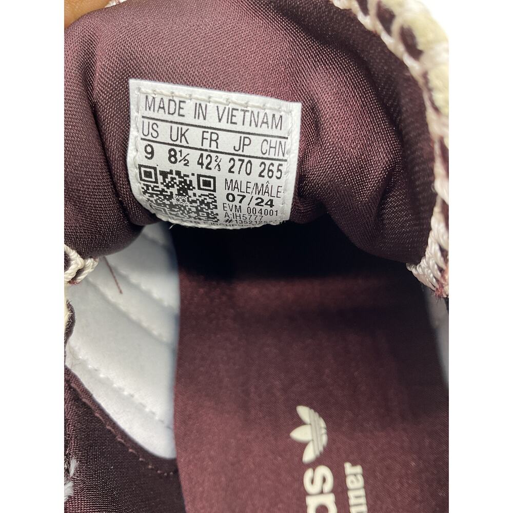 adidas Silver Metallic Samba Sneakers with Gum Sole - Women's - Picture 5 of 5